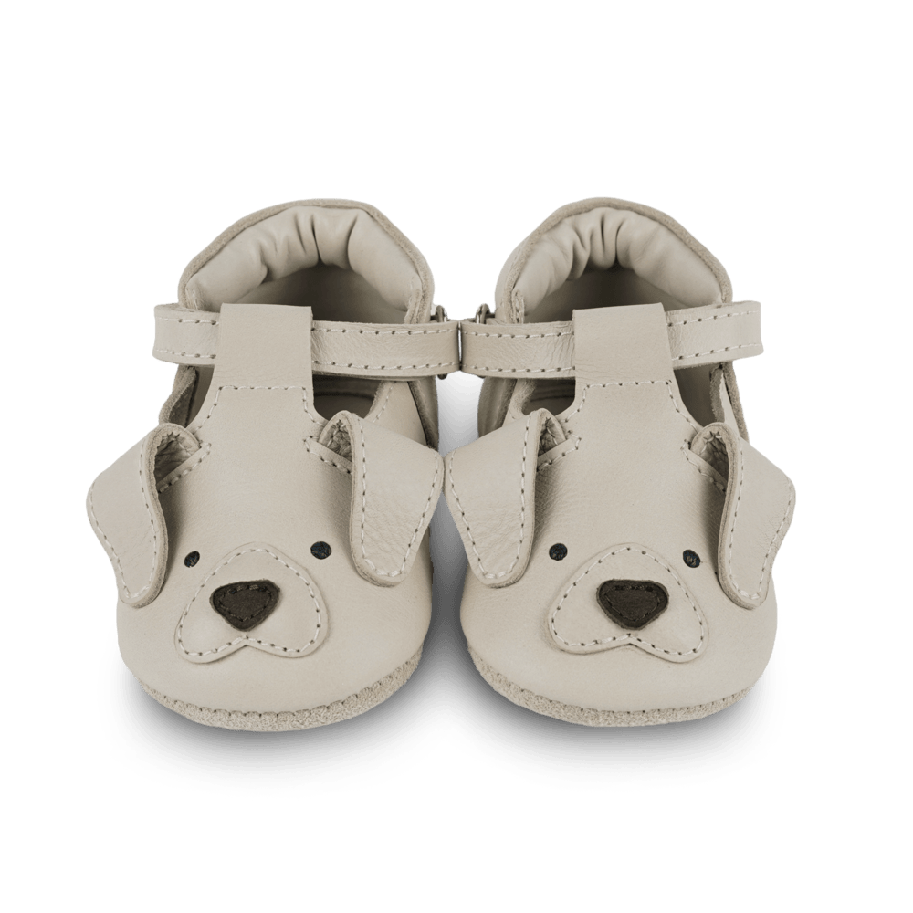 Spark Special Shoes | Golden Retriever | Ivory Classic Leather
