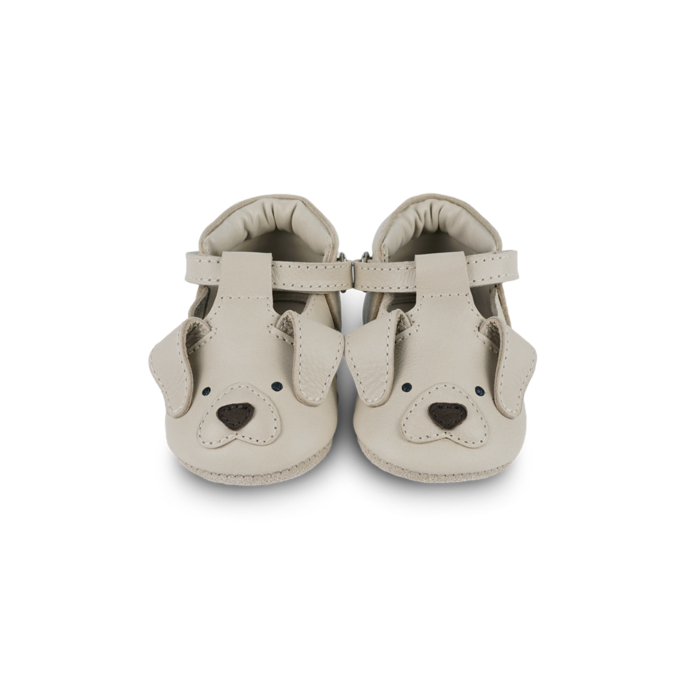 Spark Special Shoes | Golden Retriever | Ivory Classic Leather