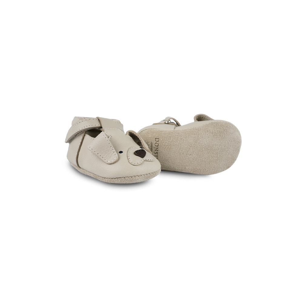 Spark Special Shoes | Golden Retriever | Ivory Classic Leather