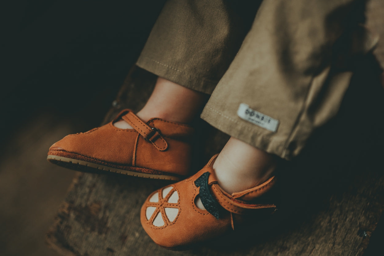 Nanoe Shoes | Grapefruit | Walnut Nubuck