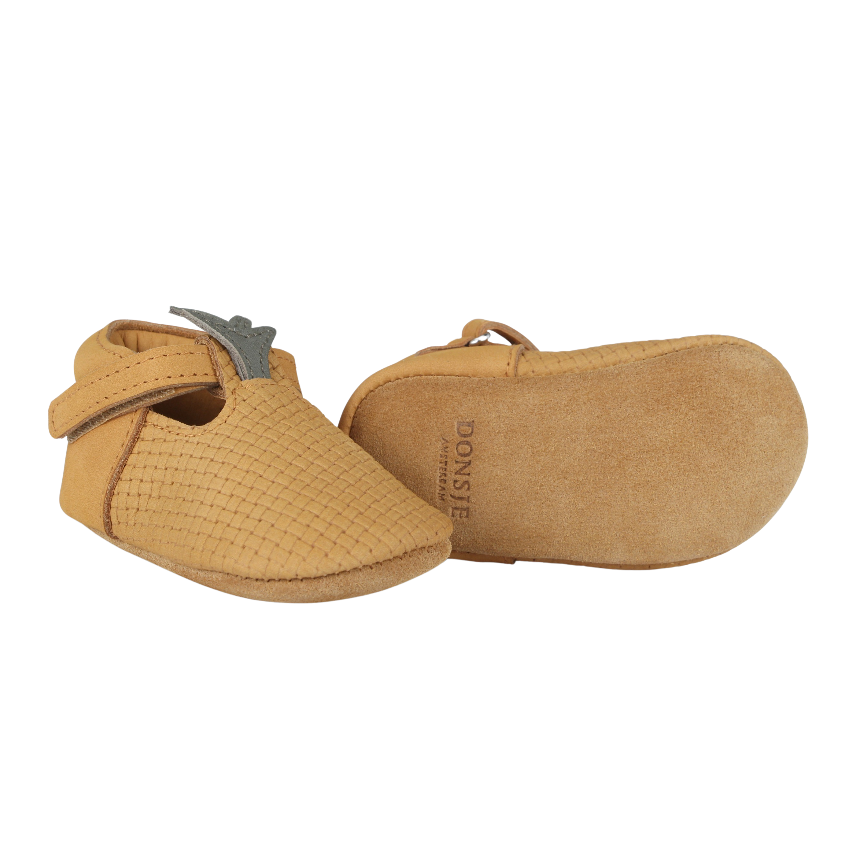 Nanoe Shoes | Pineapple | Caramel Stamped Nubuck