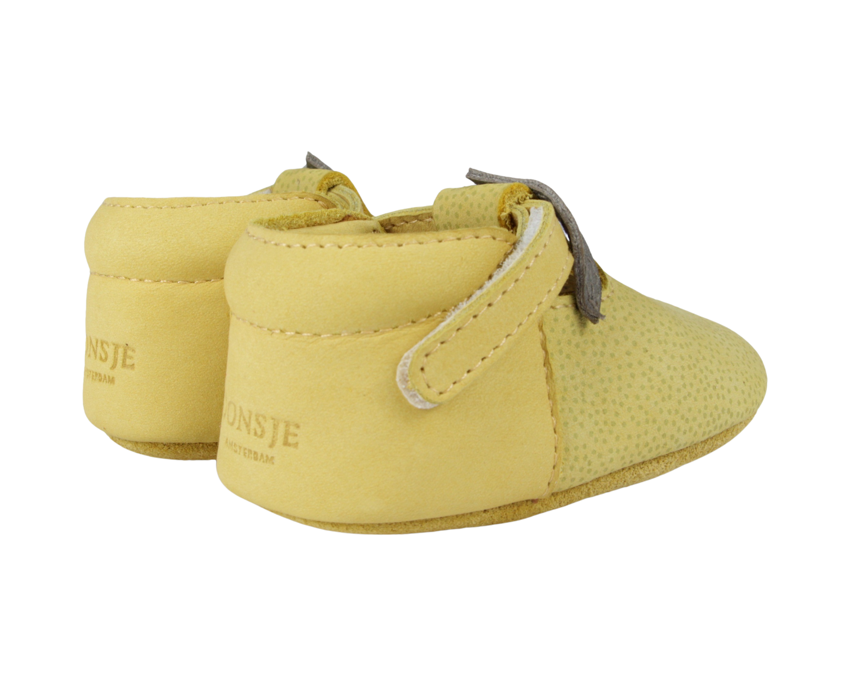 Nanoe Shoes | Lemon | Canary Dotted Nubuck