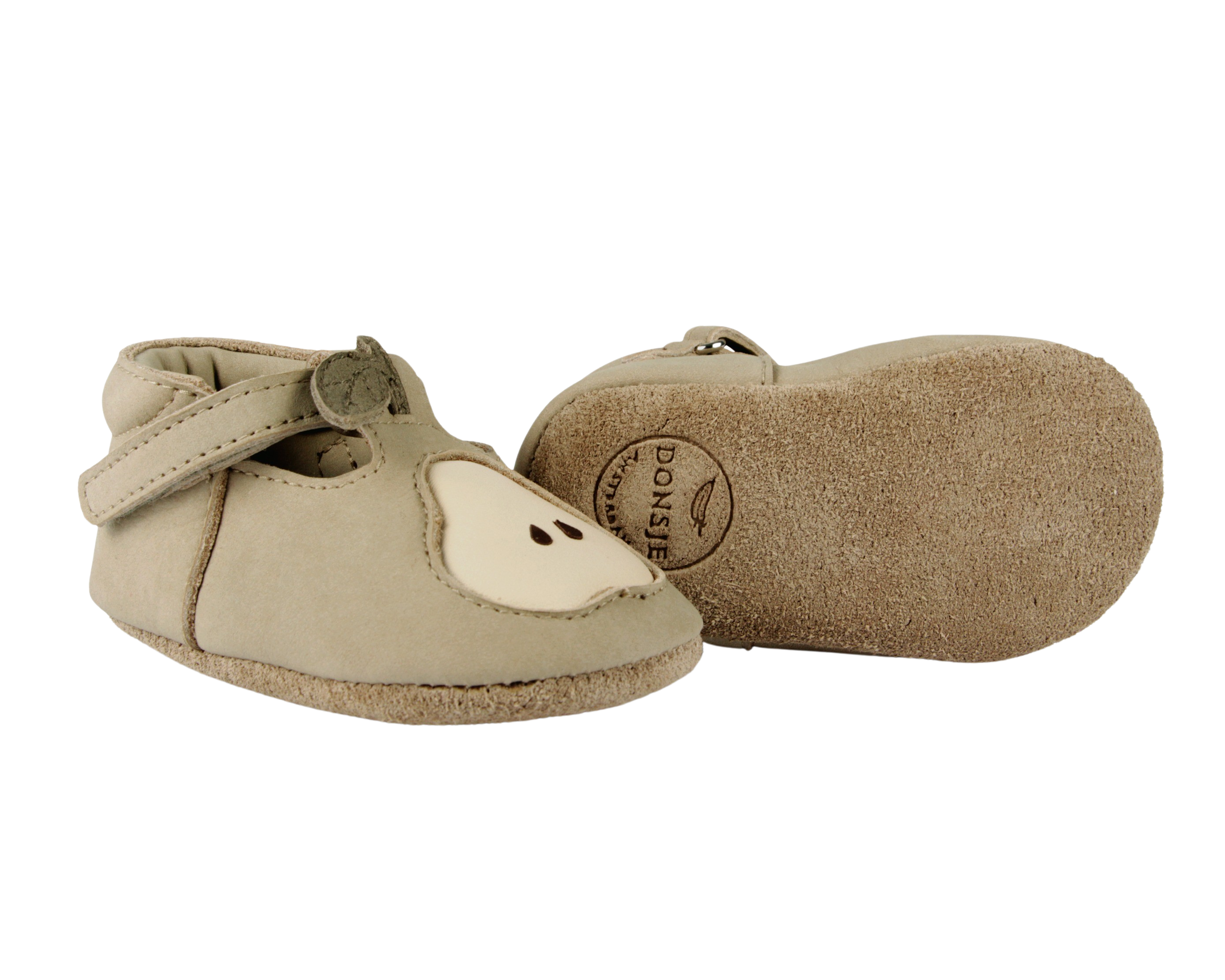 Qanoe Shoes | Pear | Taupe Leather