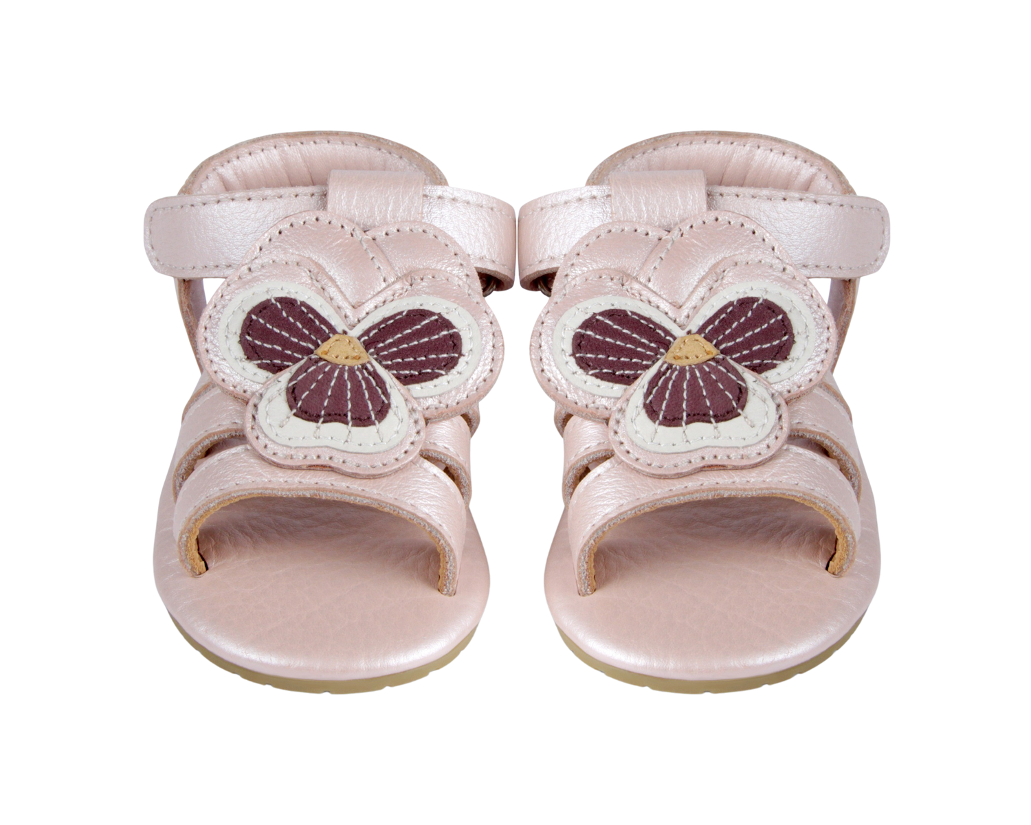 Tuti Fields Sandals | Violette | Rose Metallic Leather