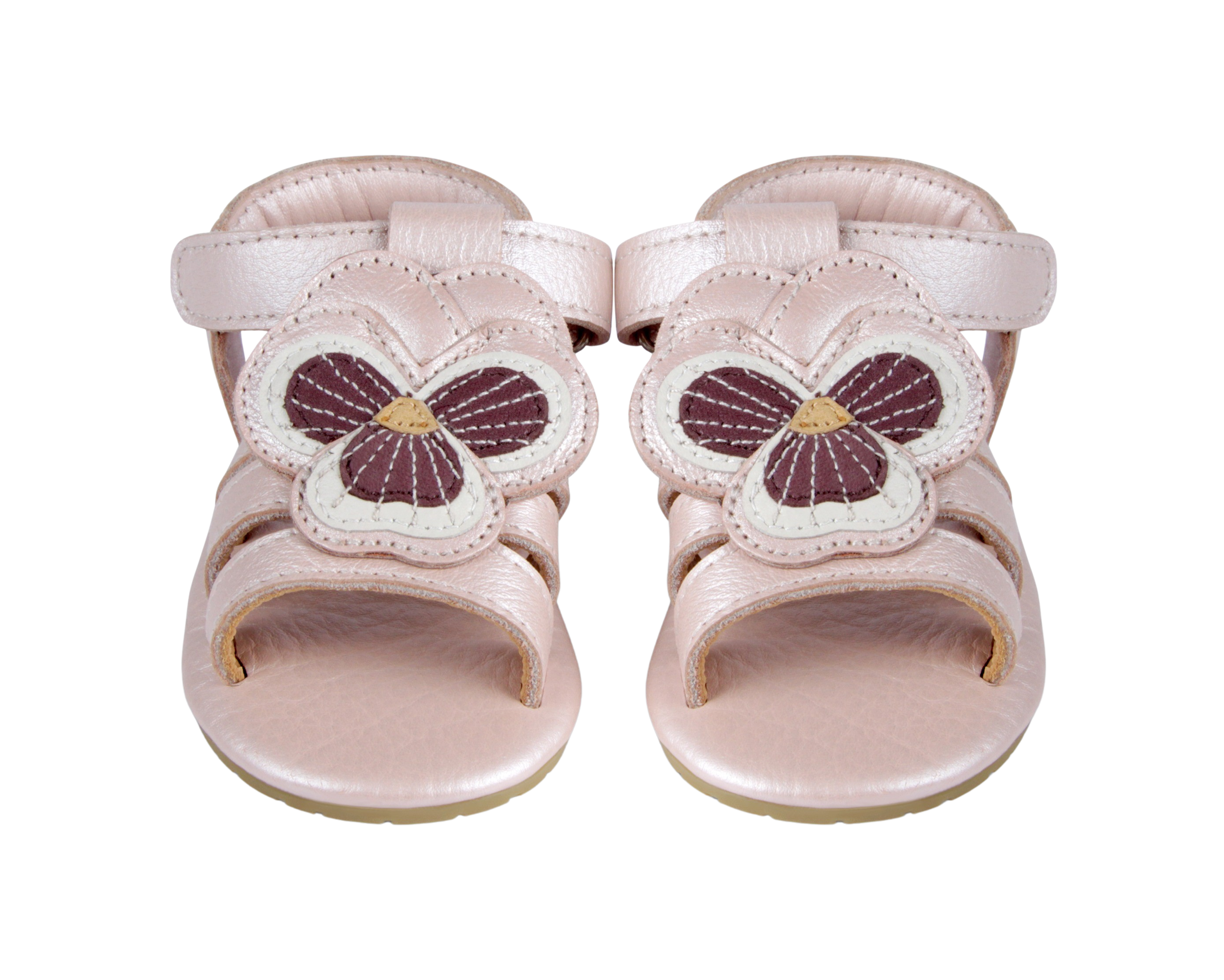 Tuti Fields Sandals | Violette | Rose Metallic Leather