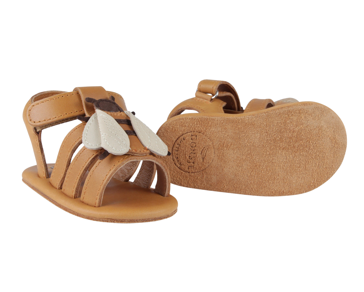 Tuti Sky Sandals | Bee | Camel Classic Leather