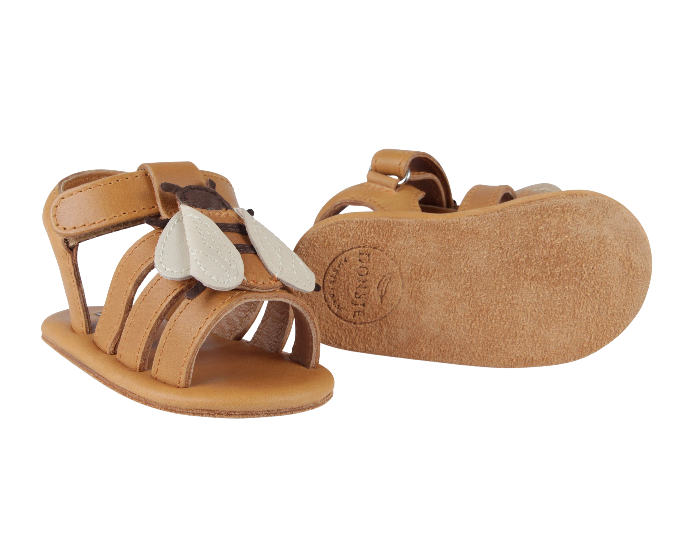 Tuti Sky Sandals | Bee | Camel Classic Leather