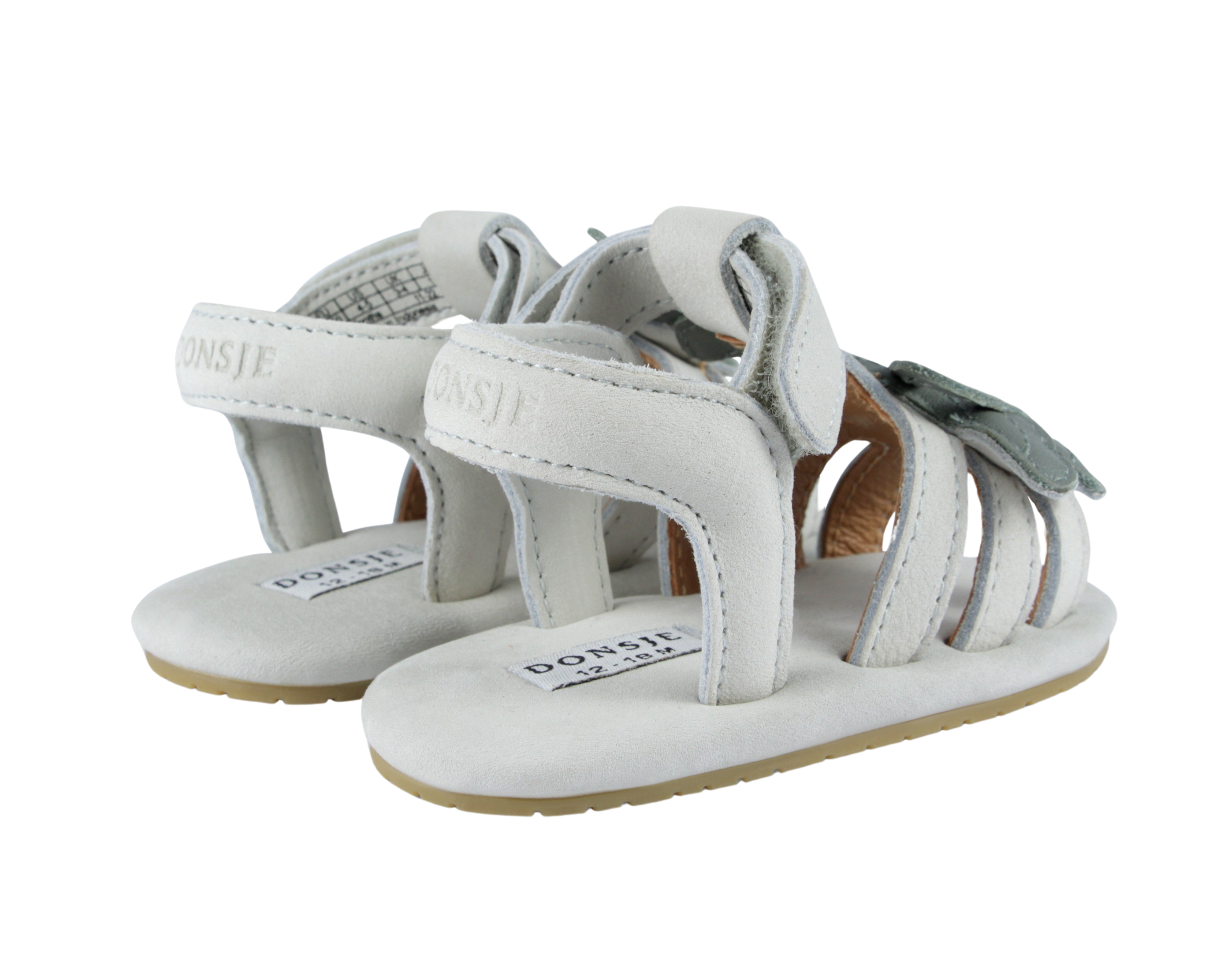 Tuti Sky Sandals | Grasshopper | Light Grey Nubuck