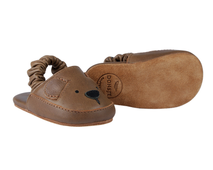 Vallie Sandals | Bear | Cognac Classic Leather