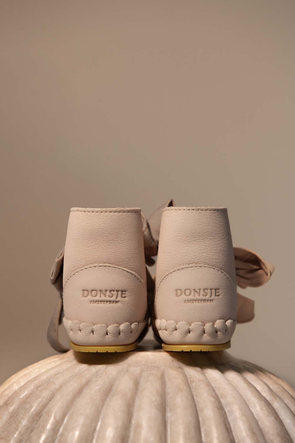 Pina Organza Booties | Powder Nubuck