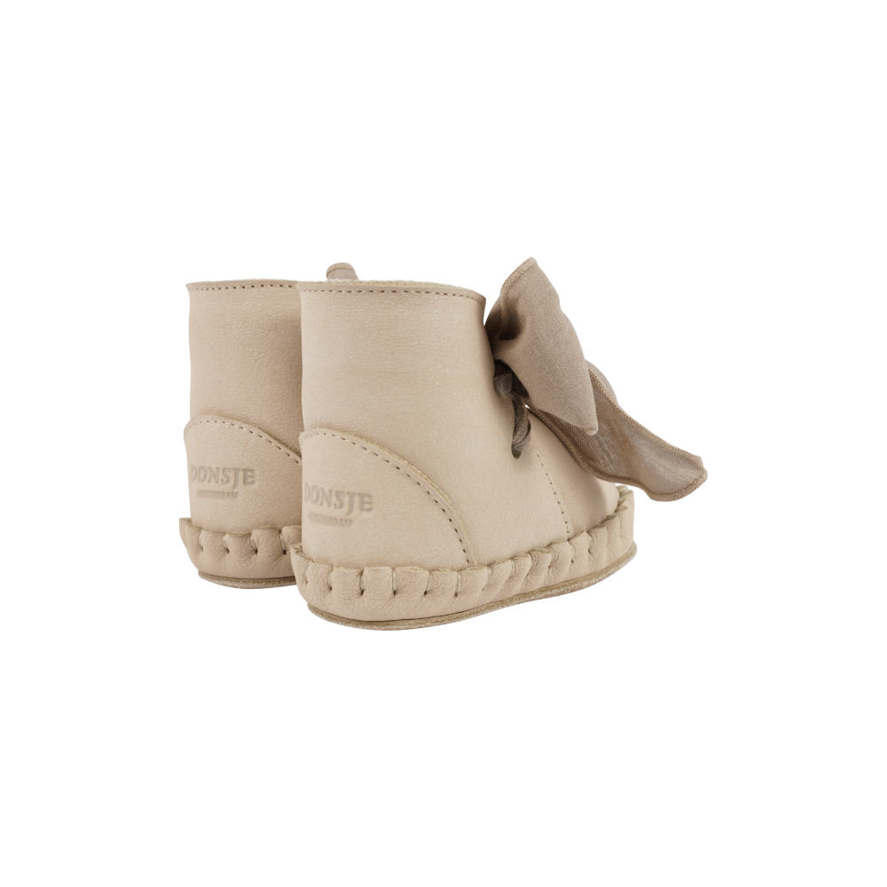 Pina Organza Booties | Powder Nubuck
