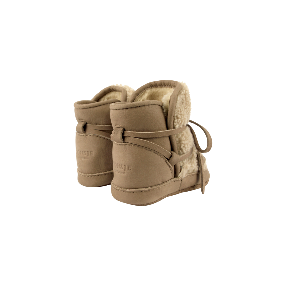 Cassi Booties | Truffle Nubuck