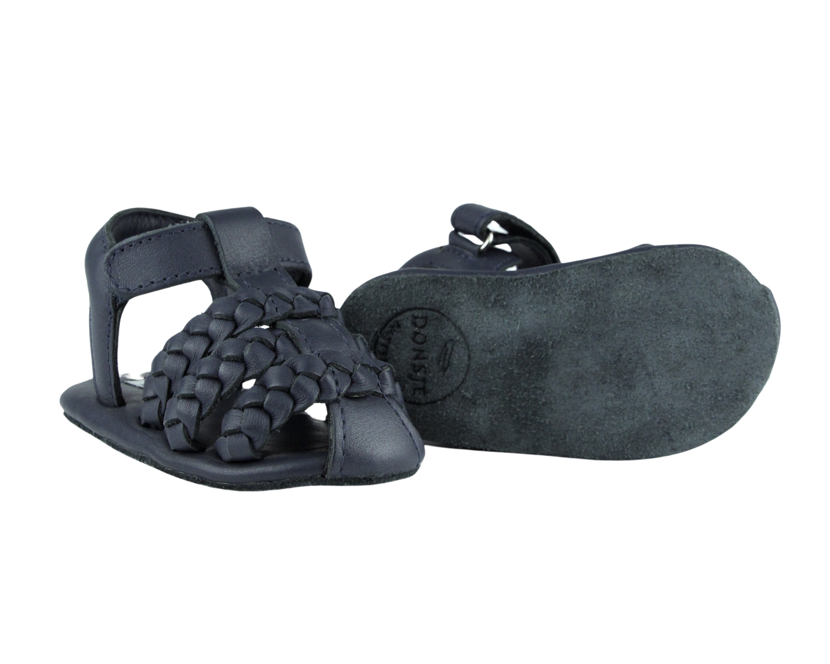 Pam Sandals | Navy Leather