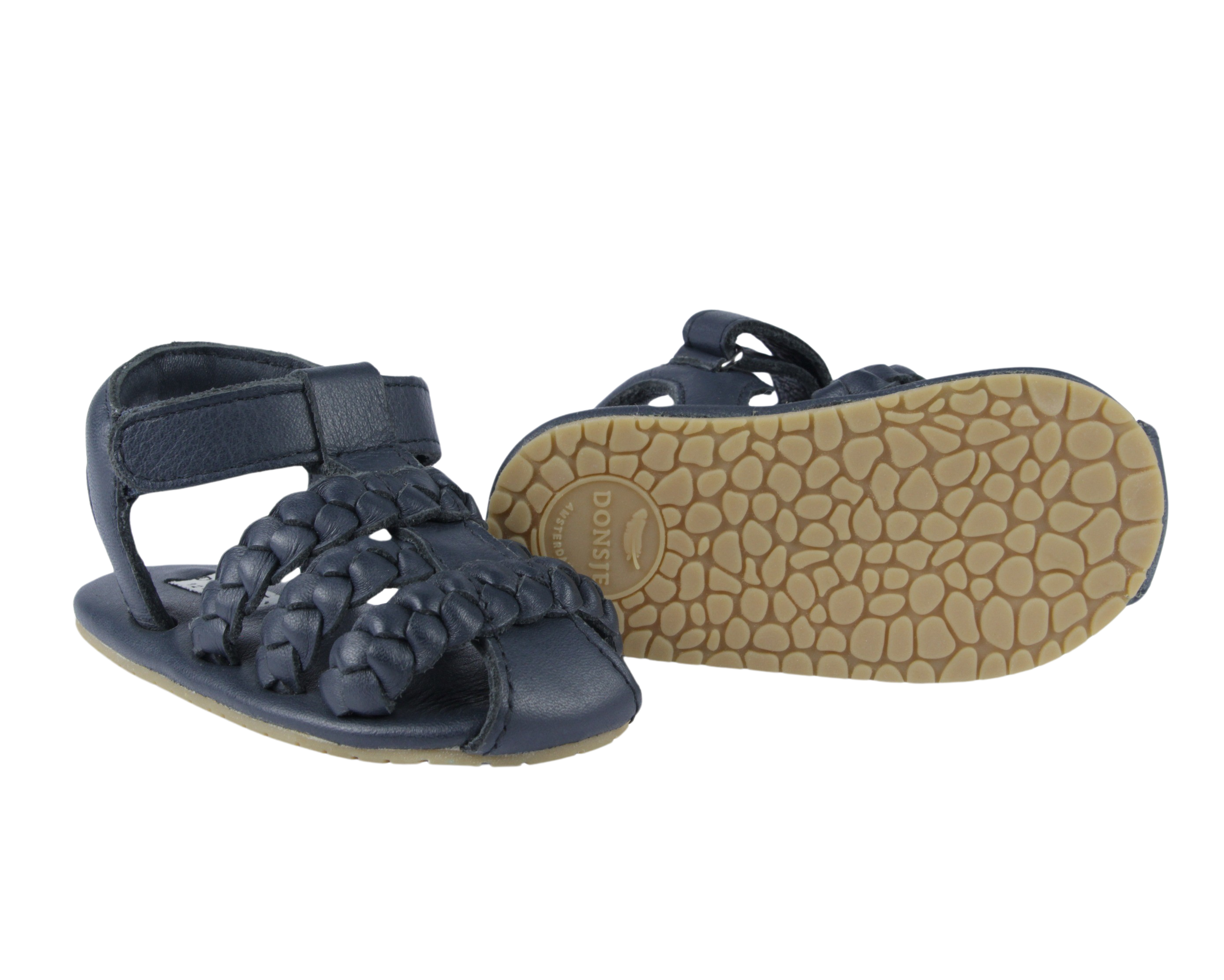 Pam Sandals | Navy Leather