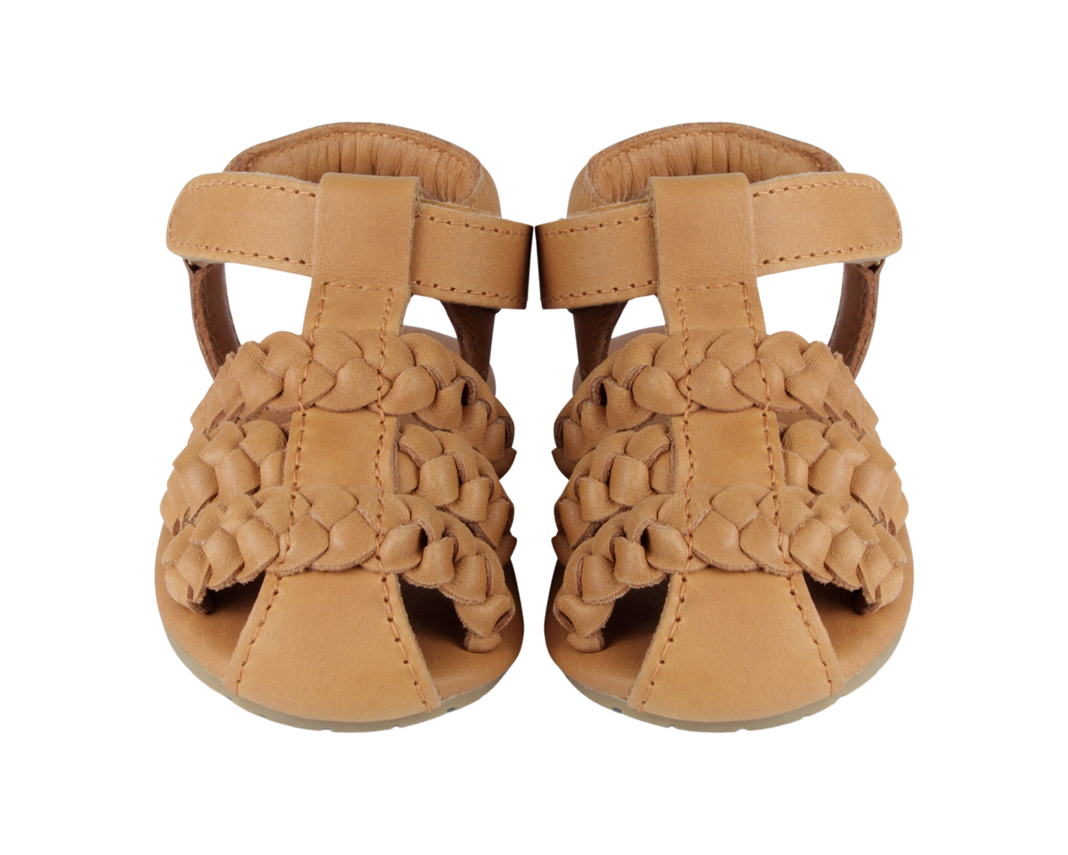 Pam Sandals | Camel Classic Leather