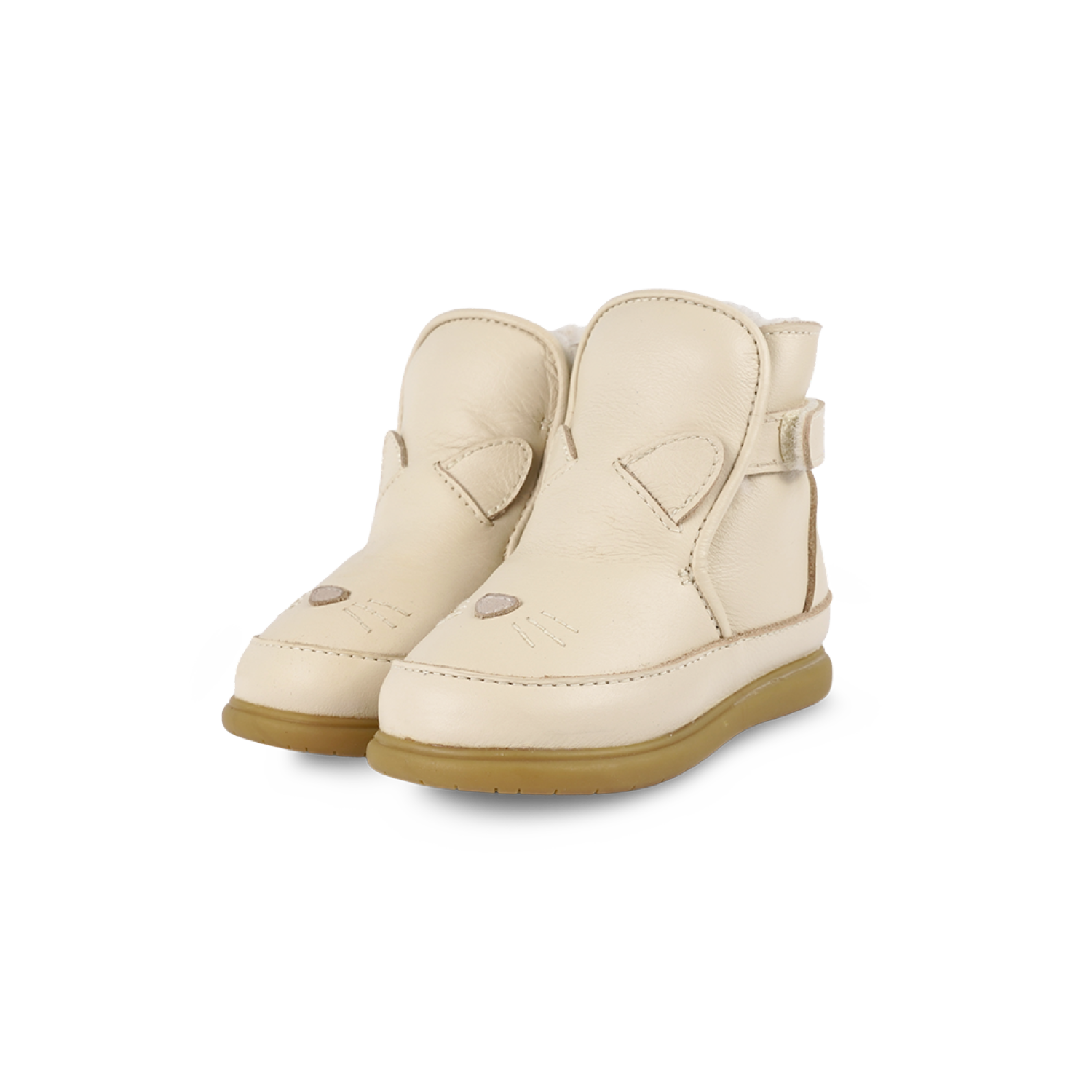 Dubu Special Shoes | Kitten | Cream Leather