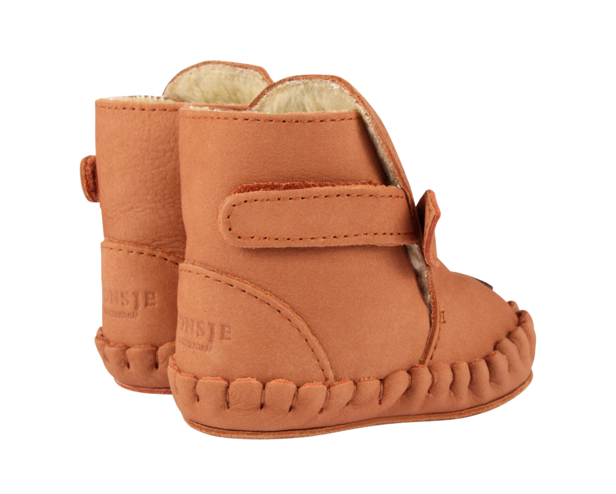 Kapi Classic Booties | Deer | Walnut Nubuck