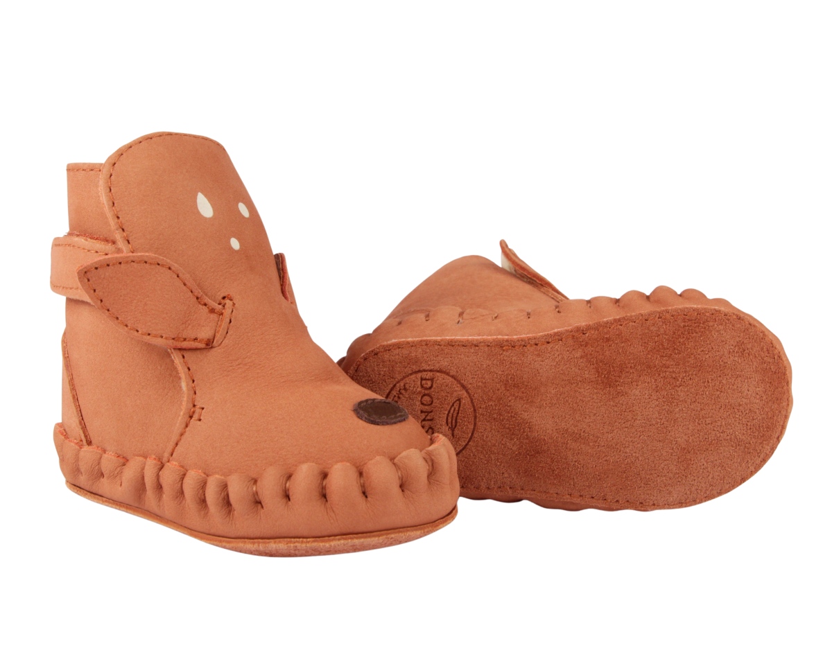 Kapi Classic Booties | Deer | Walnut Nubuck