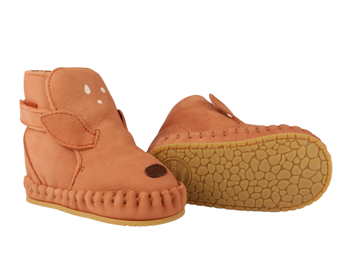 Kapi Classic Booties | Deer | Walnut Nubuck