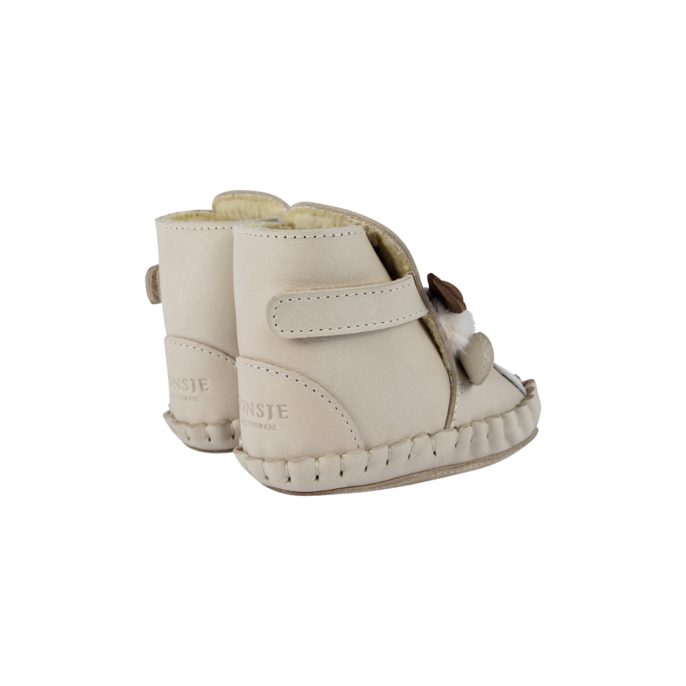Kapi Exclusive Booties | Reindeer | Ivory Classic Leather