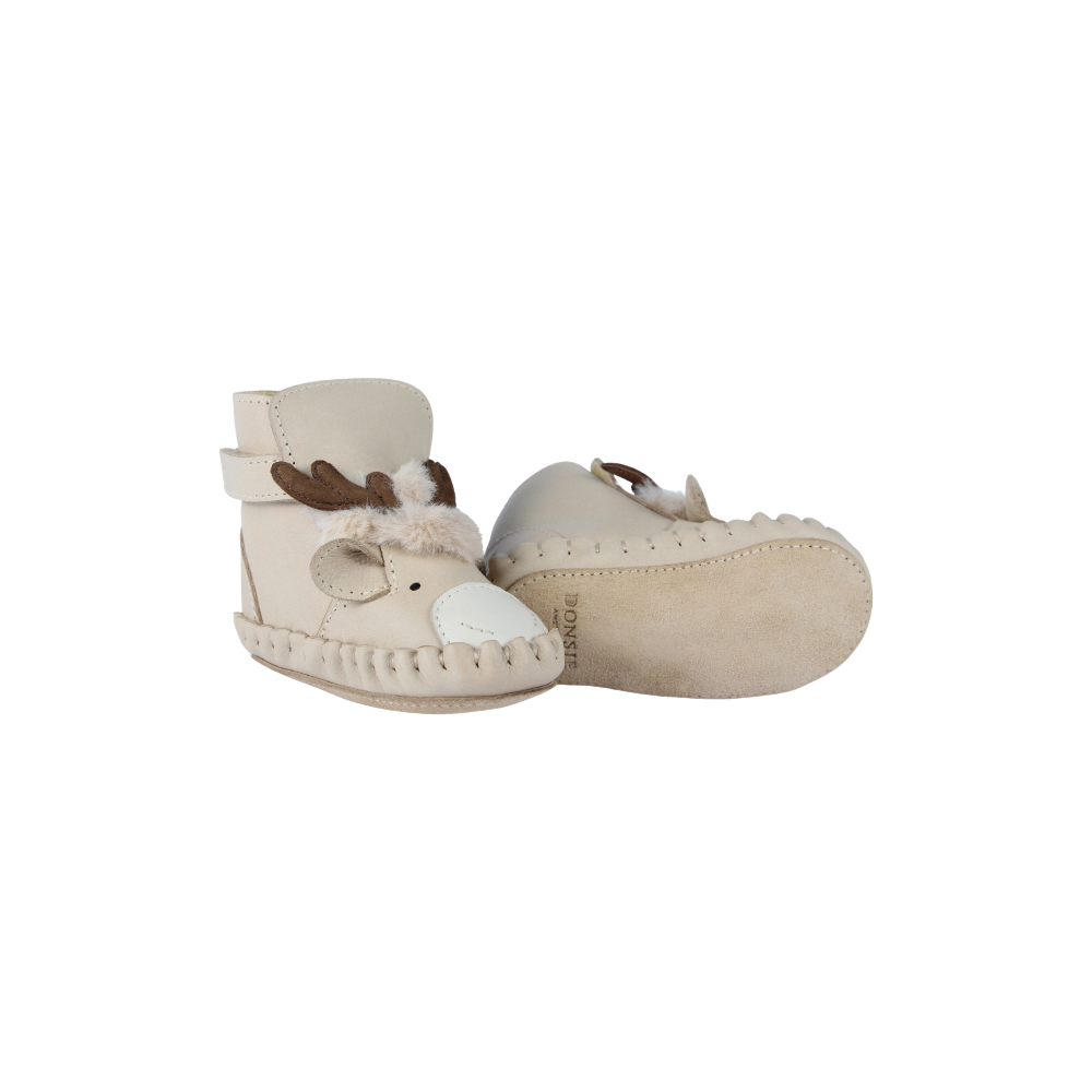 Kapi Exclusive Booties | Reindeer | Ivory Classic Leather