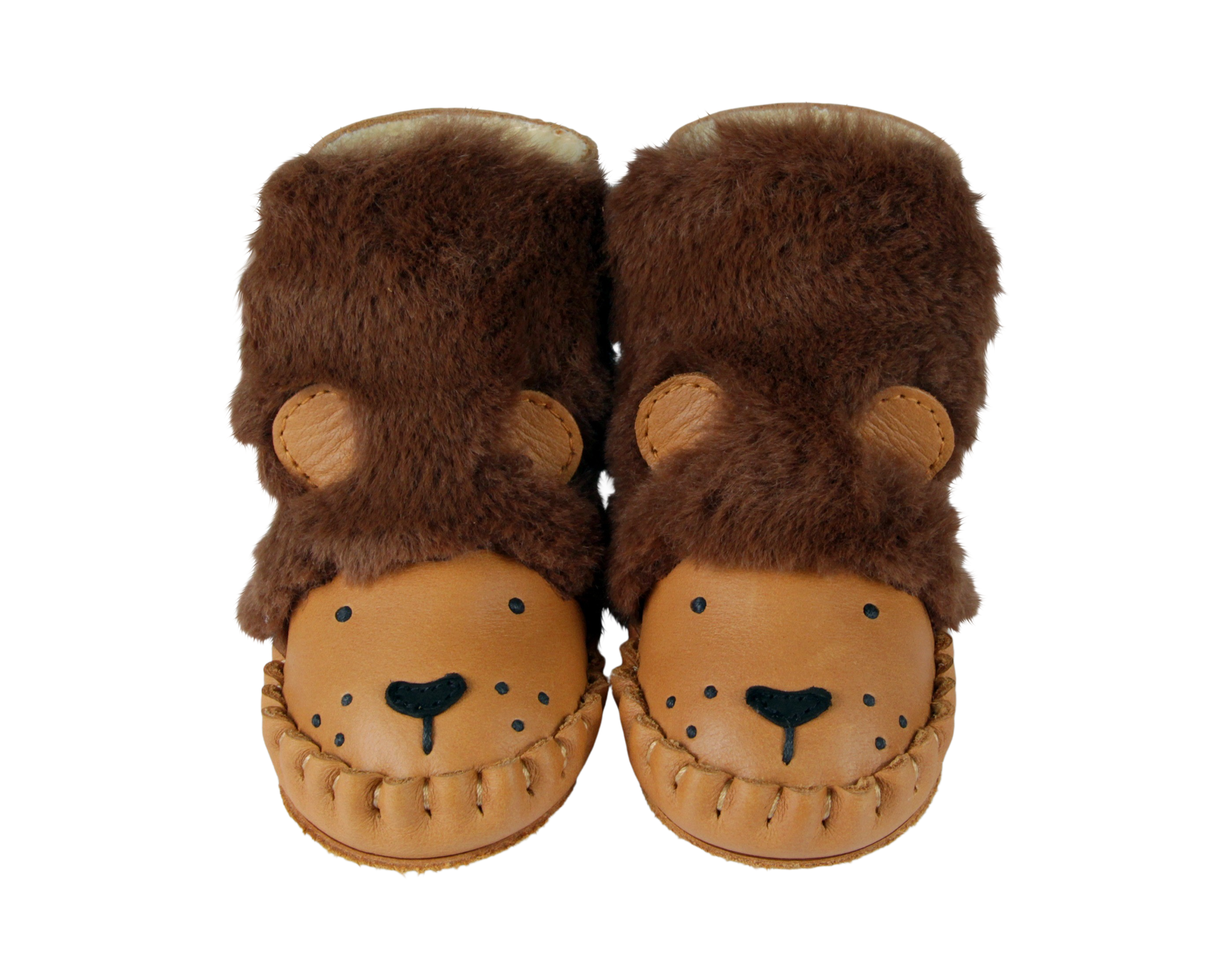 Kapi Exclusive Booties | Leo | Camel Classic Leather