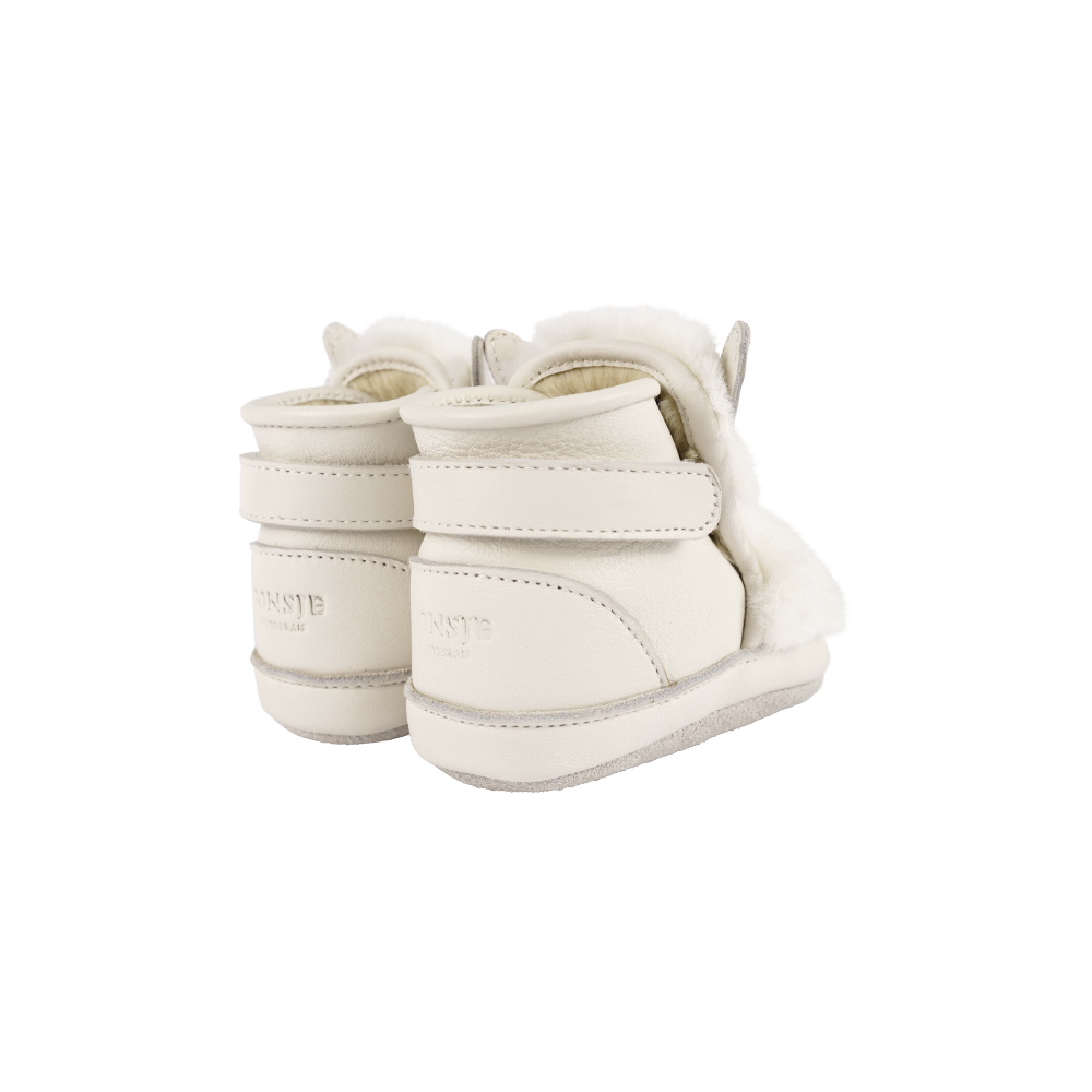 Richy Booties | Snow Rabbit | Off White Soft Faux Fur