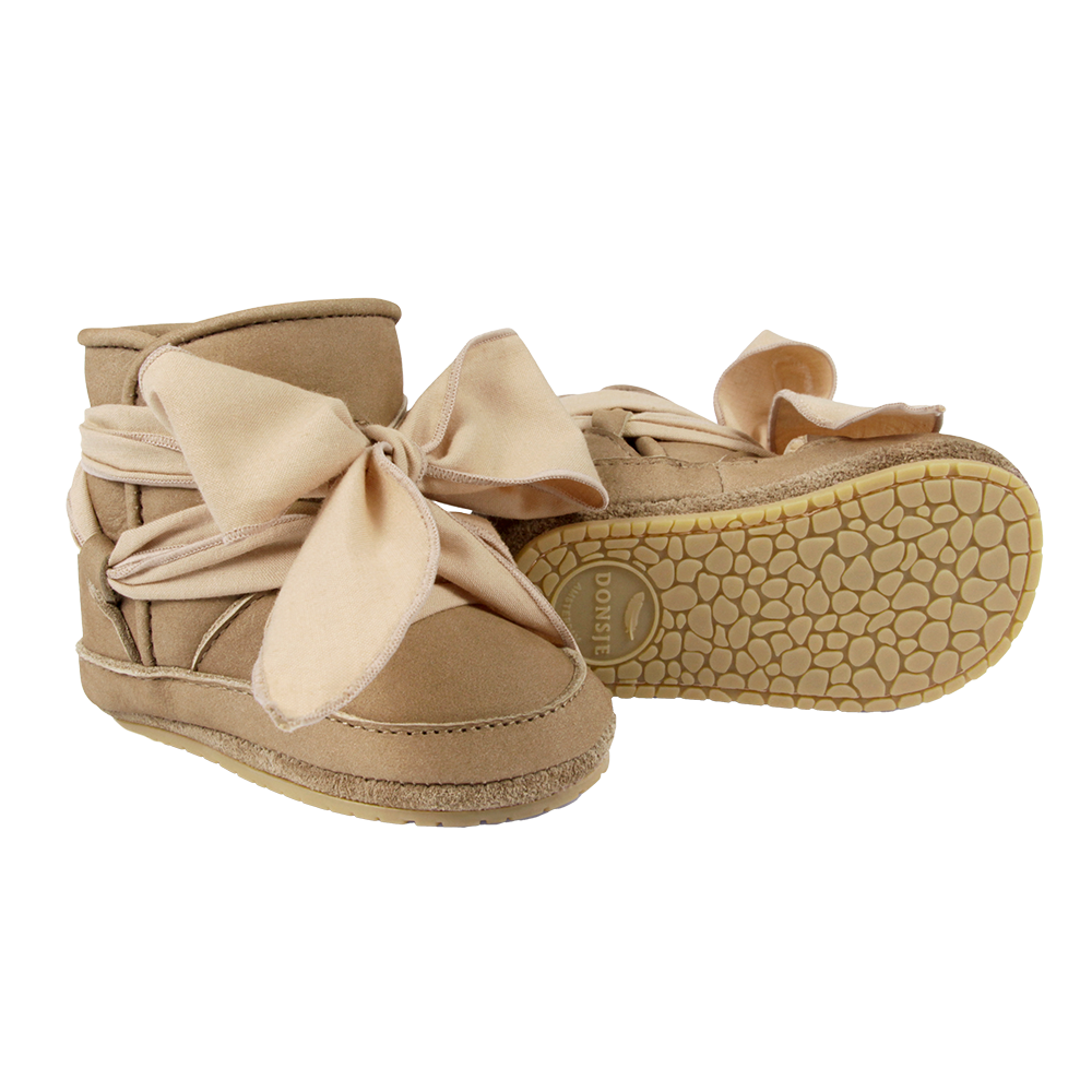 Anouk Booties | Truffle Nubuck