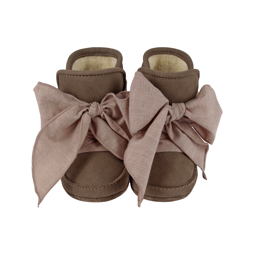 Anouk Booties | Hazelnut Nubuck