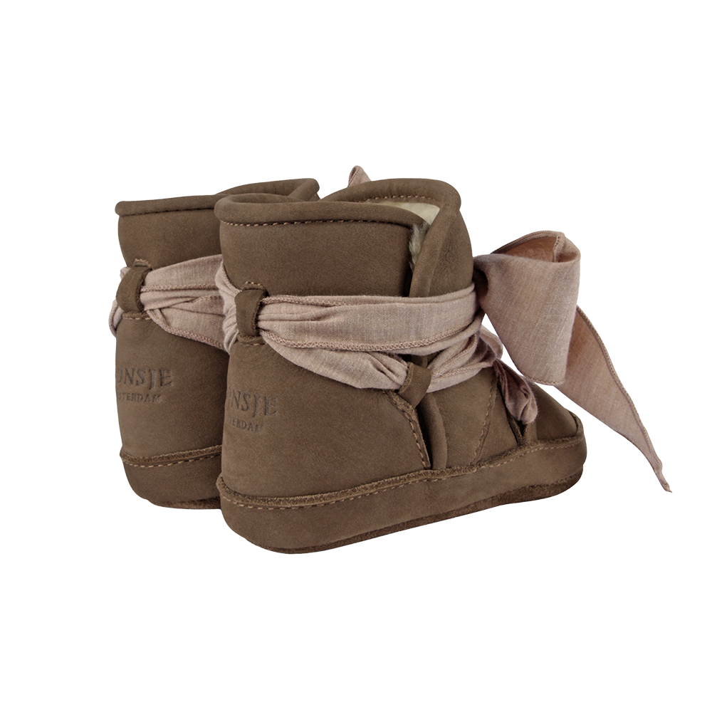 Anouk Booties | Hazelnut Nubuck
