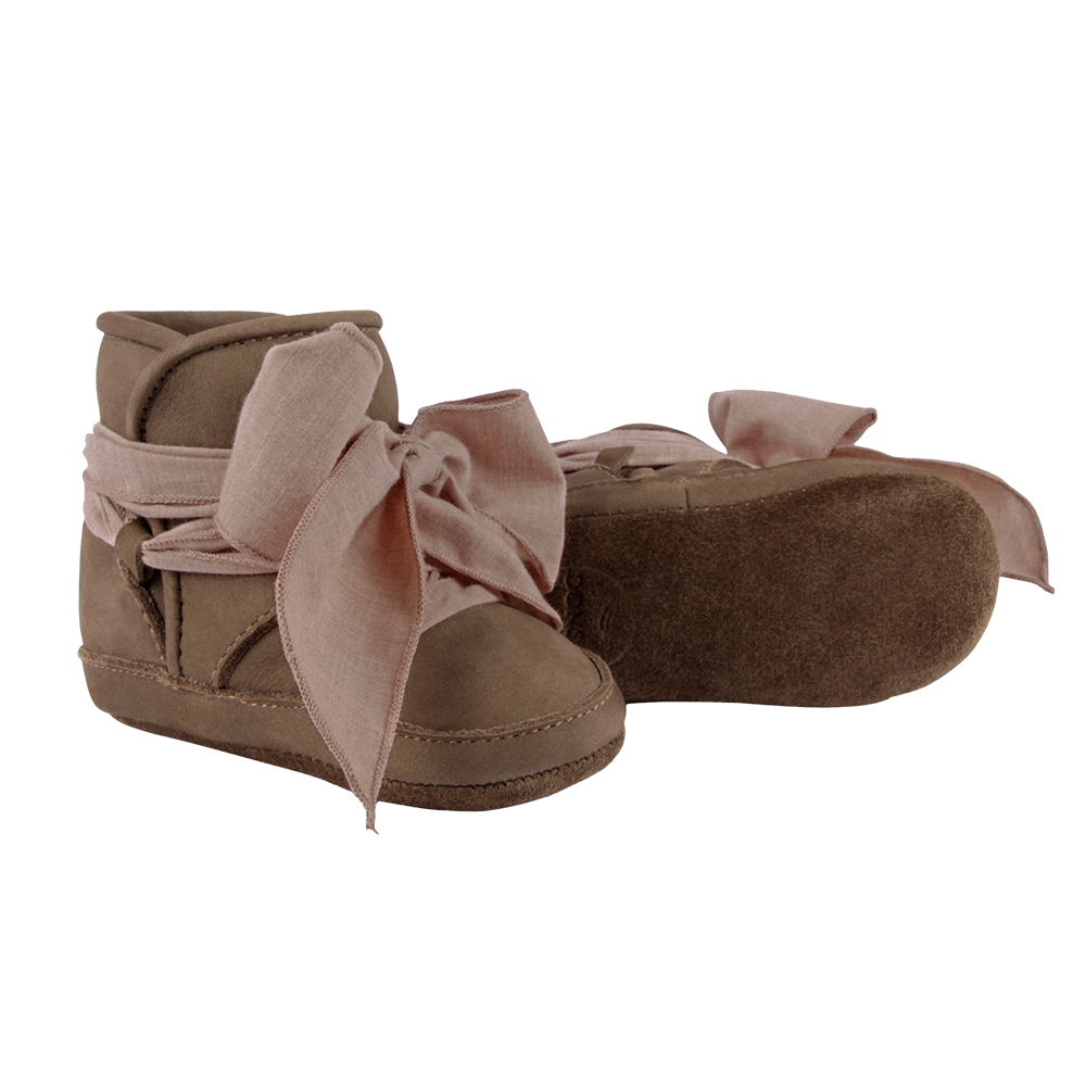 Anouk Booties | Hazelnut Nubuck