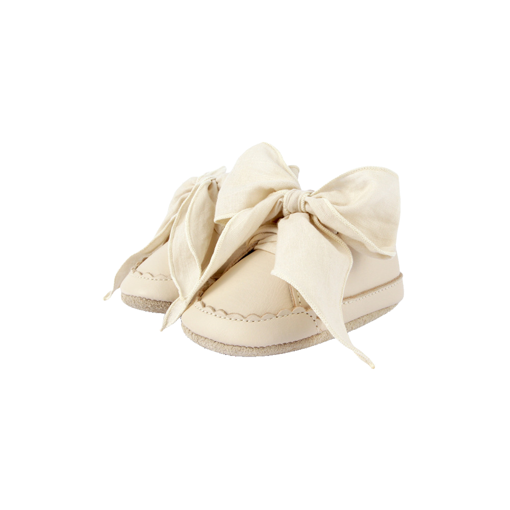 Lonny Sneakers | Cream Leather