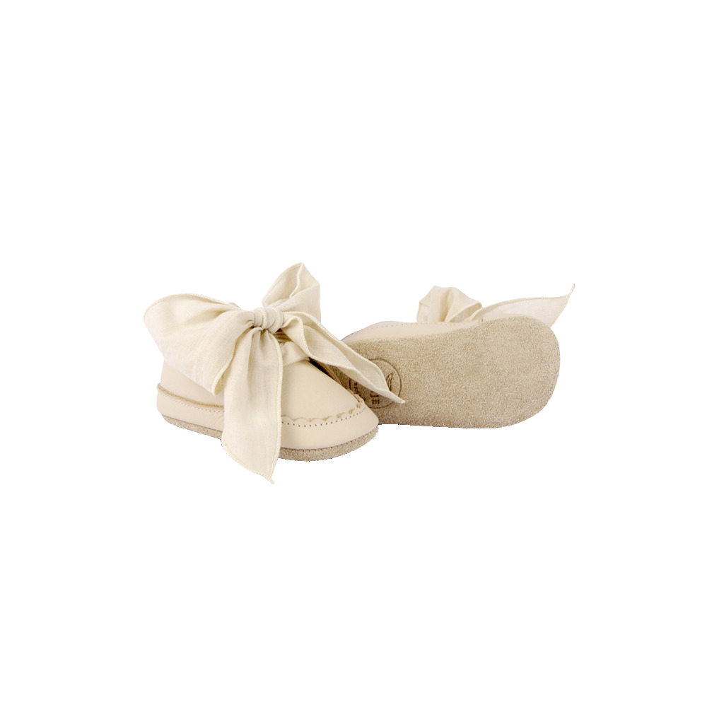 Lonny Sneakers | Cream Leather