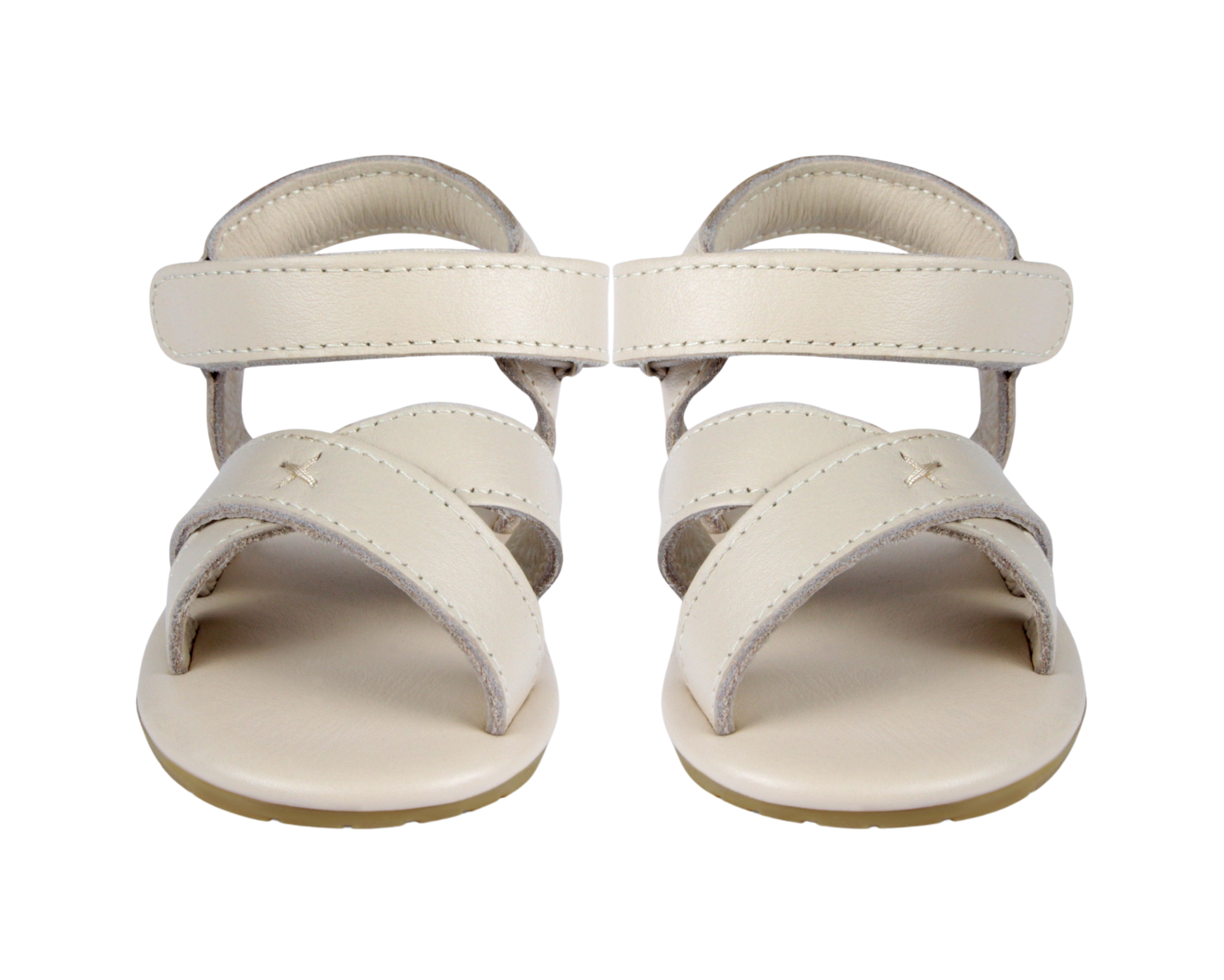 Tobi Sandals | Cream Leather