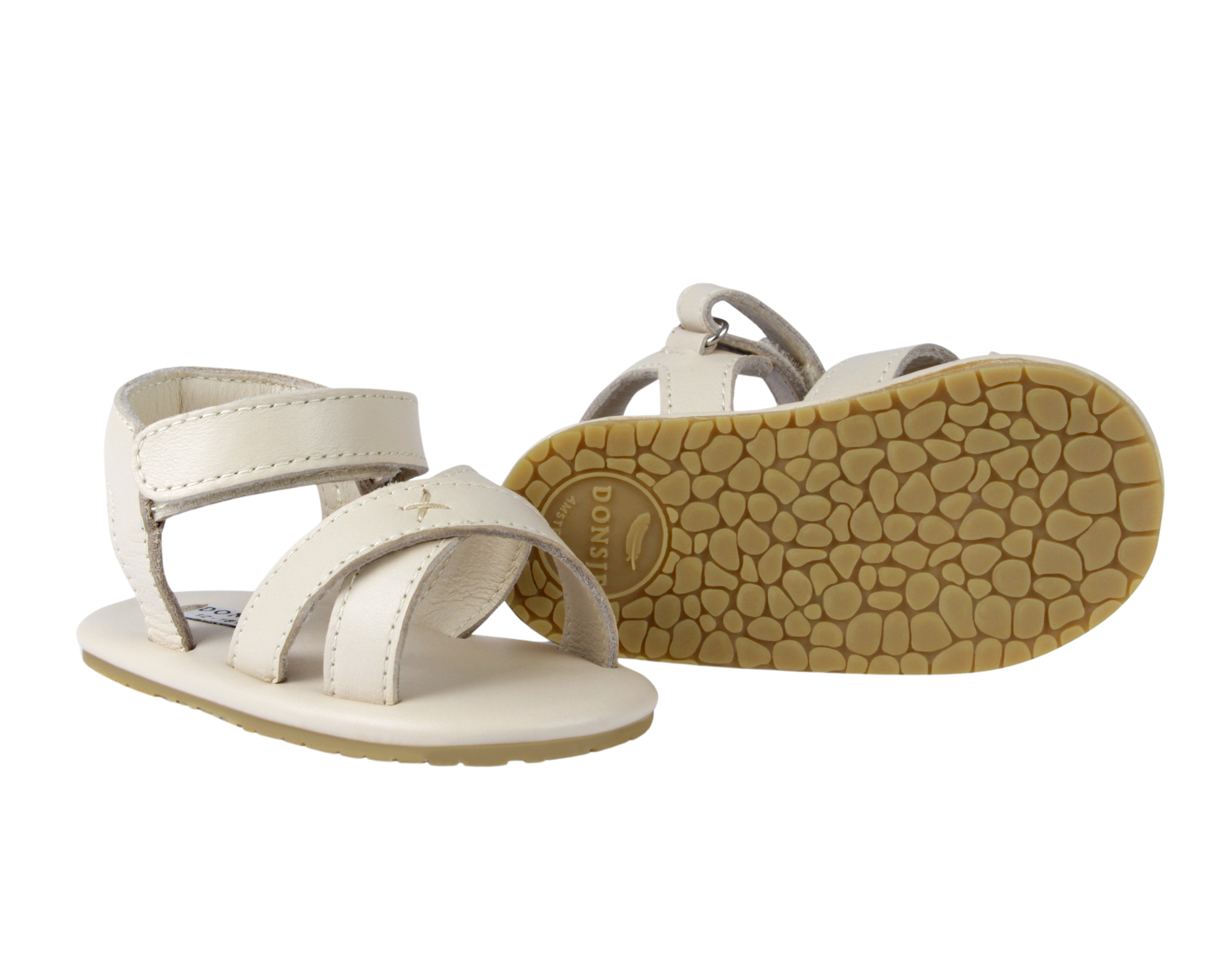 Tobi Sandals | Cream Leather
