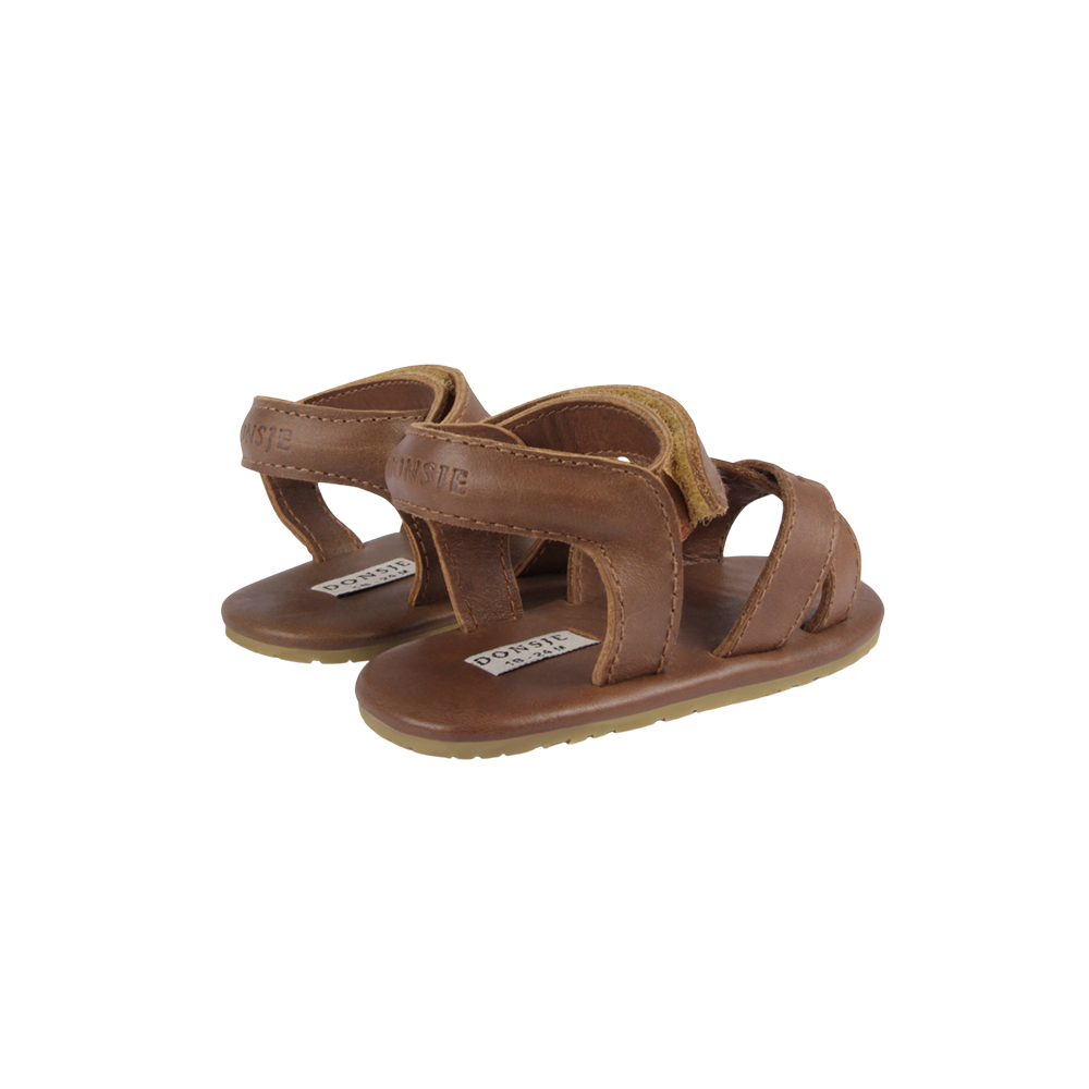 Tobi Sandals | Cognac Classic Leather