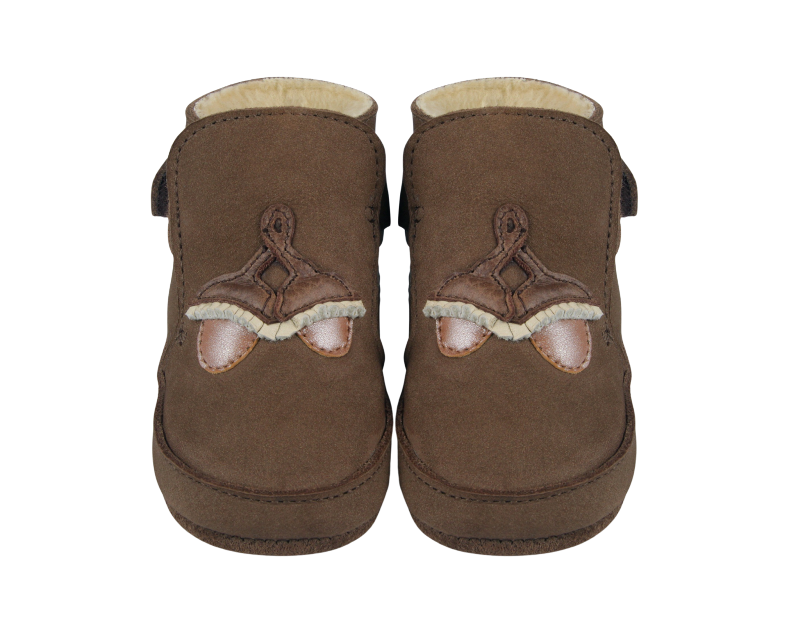 Aggas Booties | Acorn | Hazelnut Nubuck