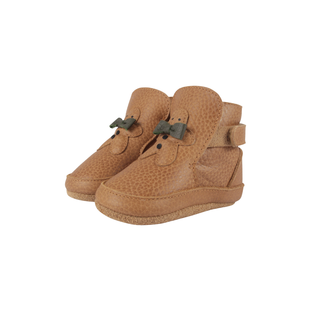 Aggas Booties | Gingerbread | Toast Grain Leather