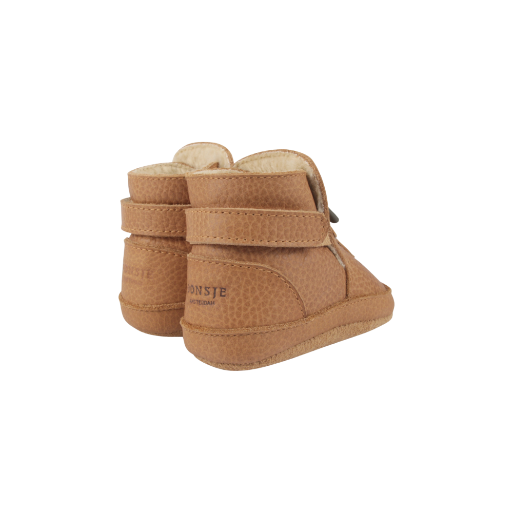 Aggas Booties | Gingerbread | Toast Grain Leather