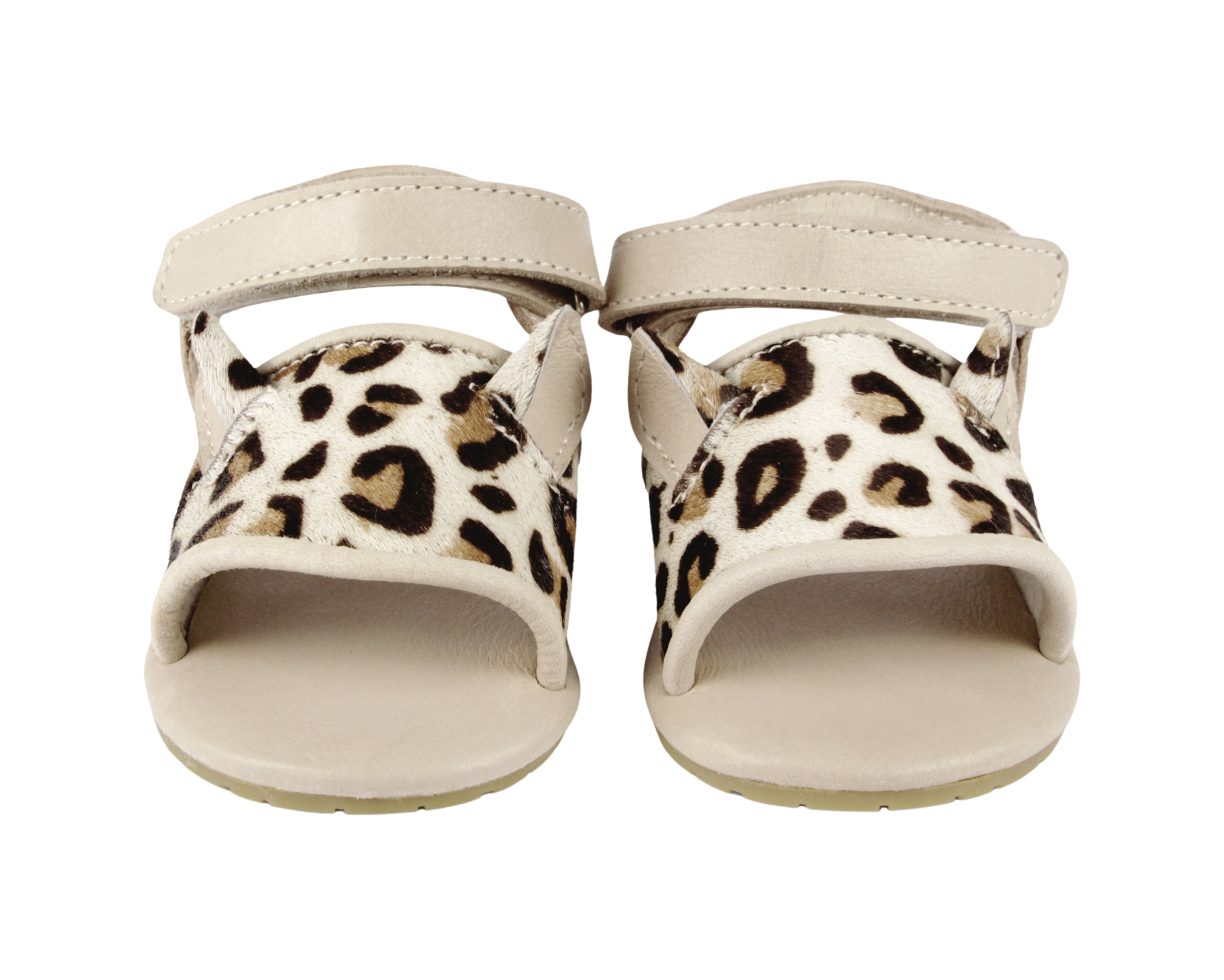 Alina Sandals | Leopard | Ivory Classic Leather