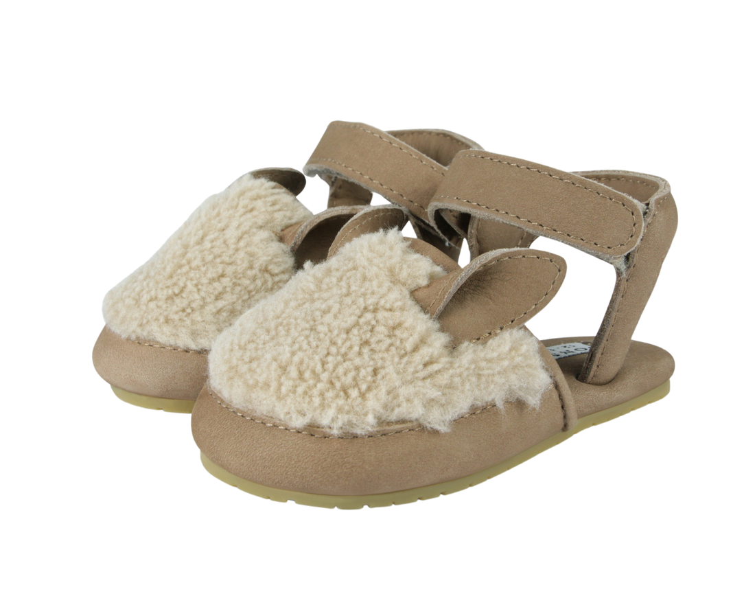 Romi Sandals | Alpaca | Truffle Nubuck