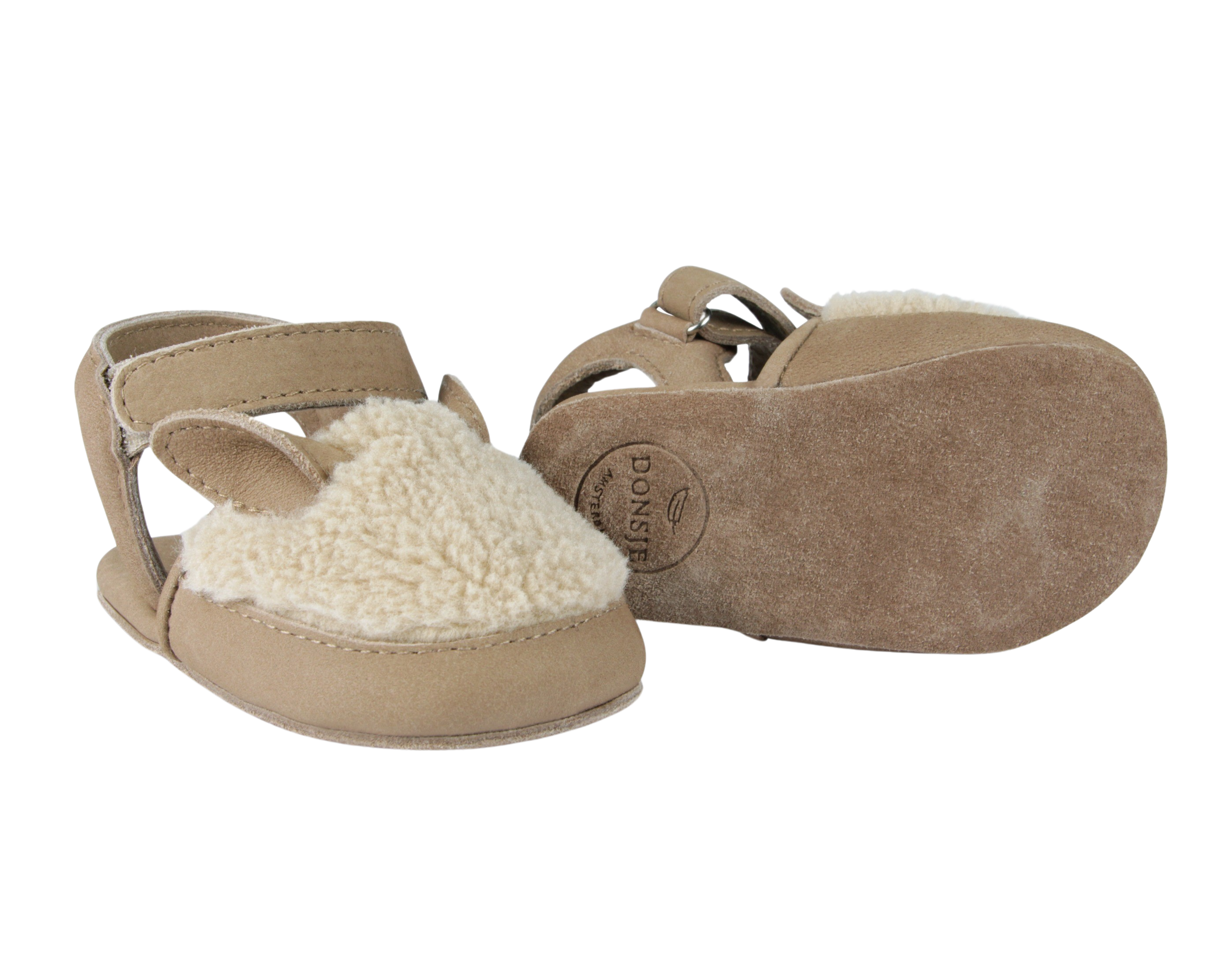 Romi Sandals | Alpaca | Truffle Nubuck