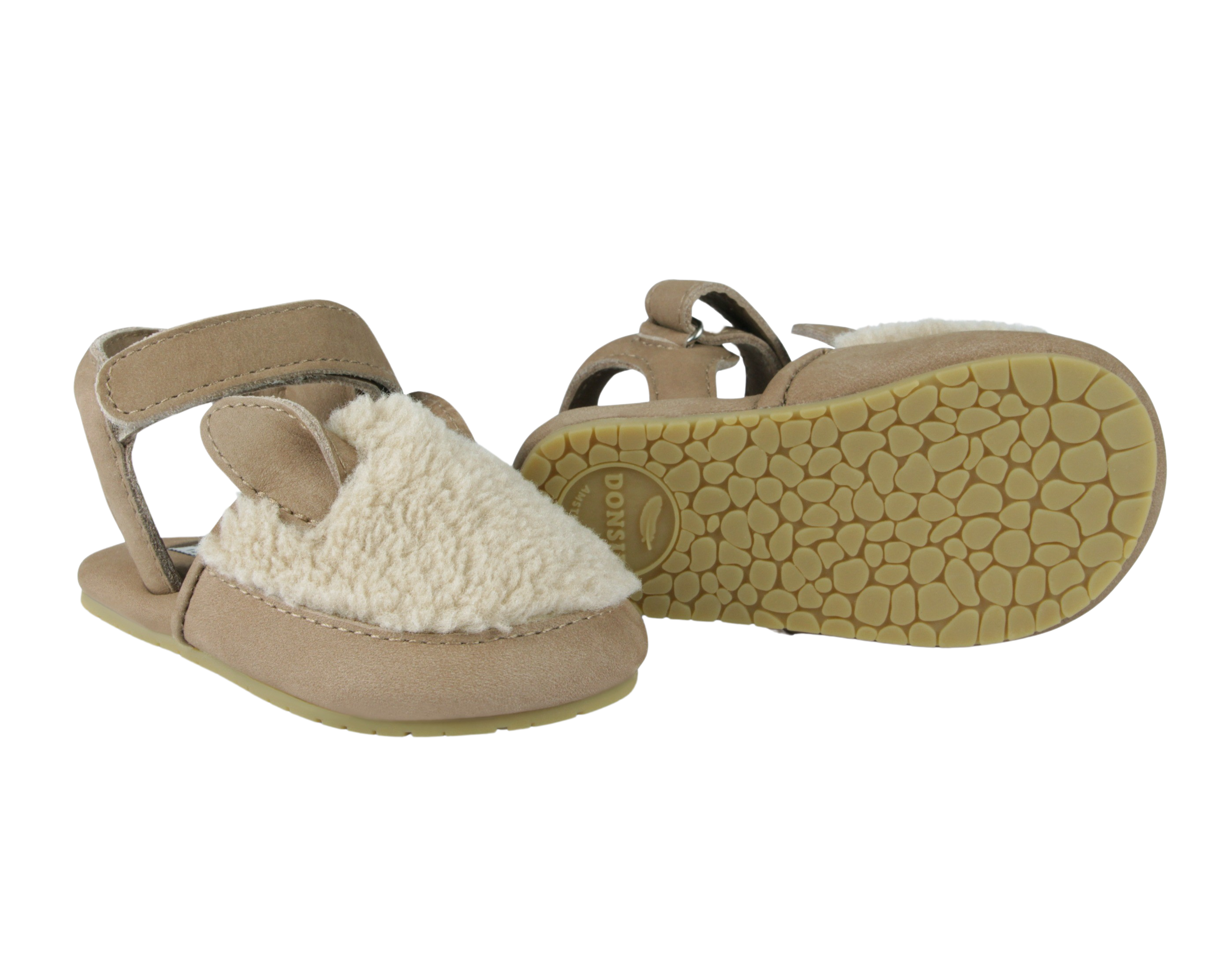Romi Sandals | Alpaca | Truffle Nubuck