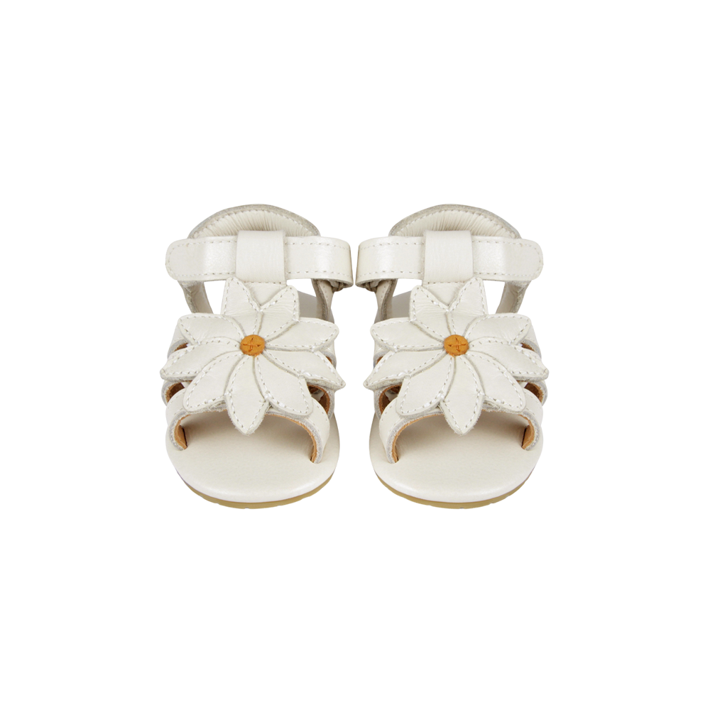 Tuti Fields Sandals | Daisy | Off White Leather