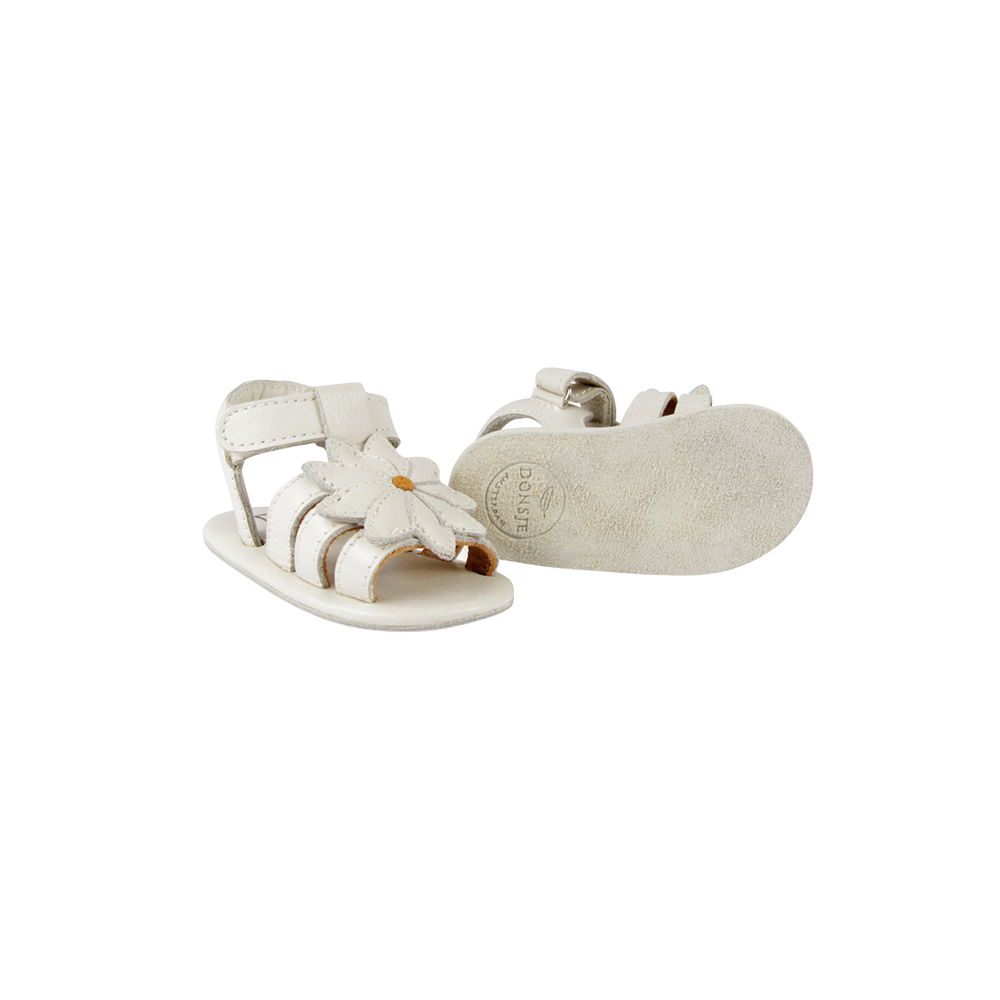 Tuti Fields Sandals | Daisy | Off White Leather