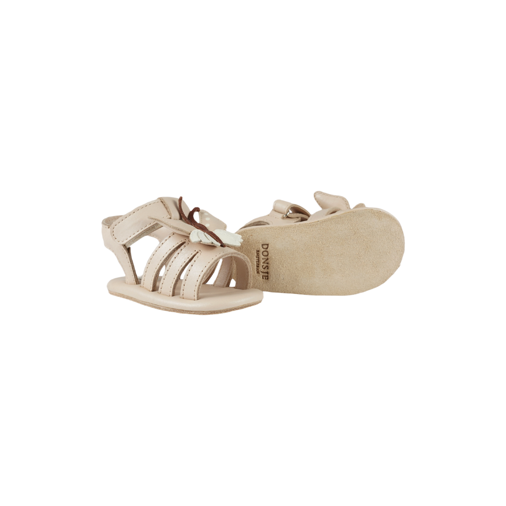 Tuti Sky Sandals | Butterfly | Powder Metallic Nubuck