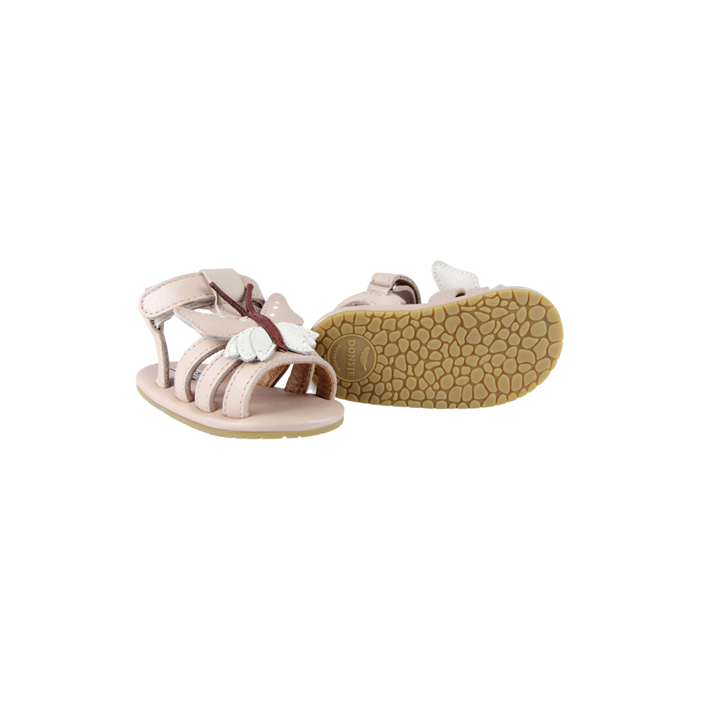 Tuti Sky Sandals | Butterfly | Powder Metallic Nubuck