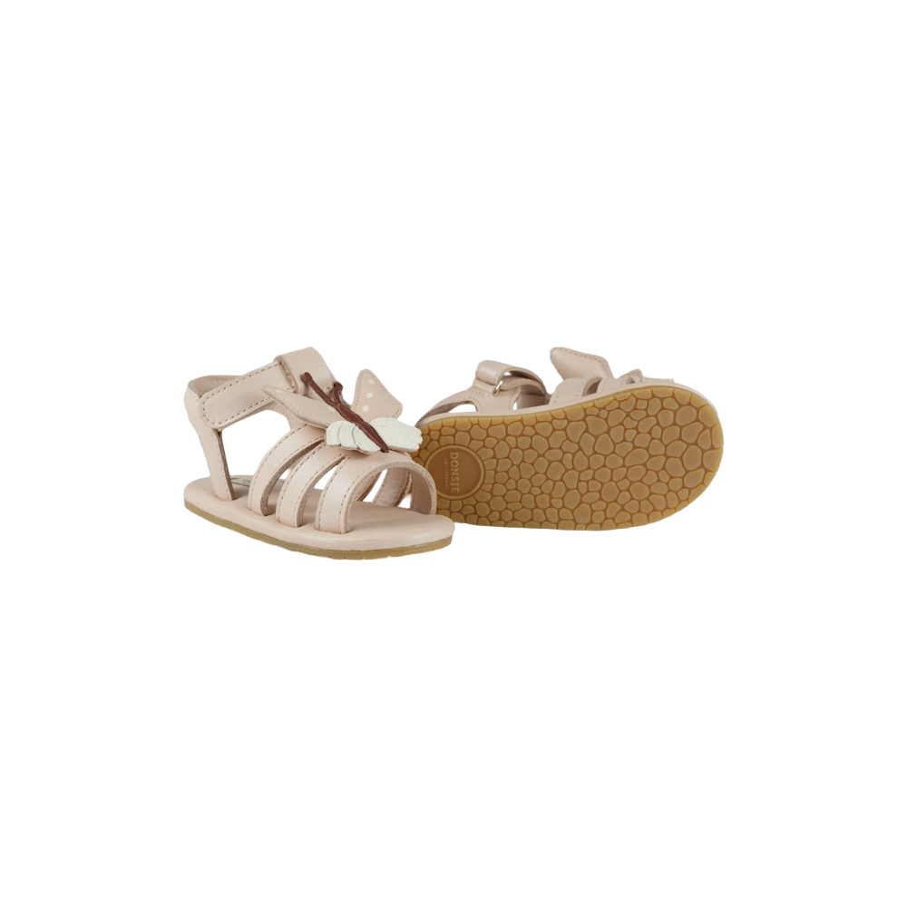 Tuti Sky Sandals | Butterfly | Powder Metallic Nubuck