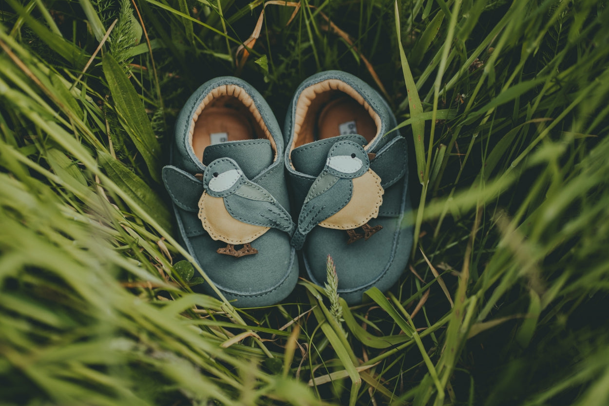 Niek Sneakers | Chickadee | Petrol Nubuck