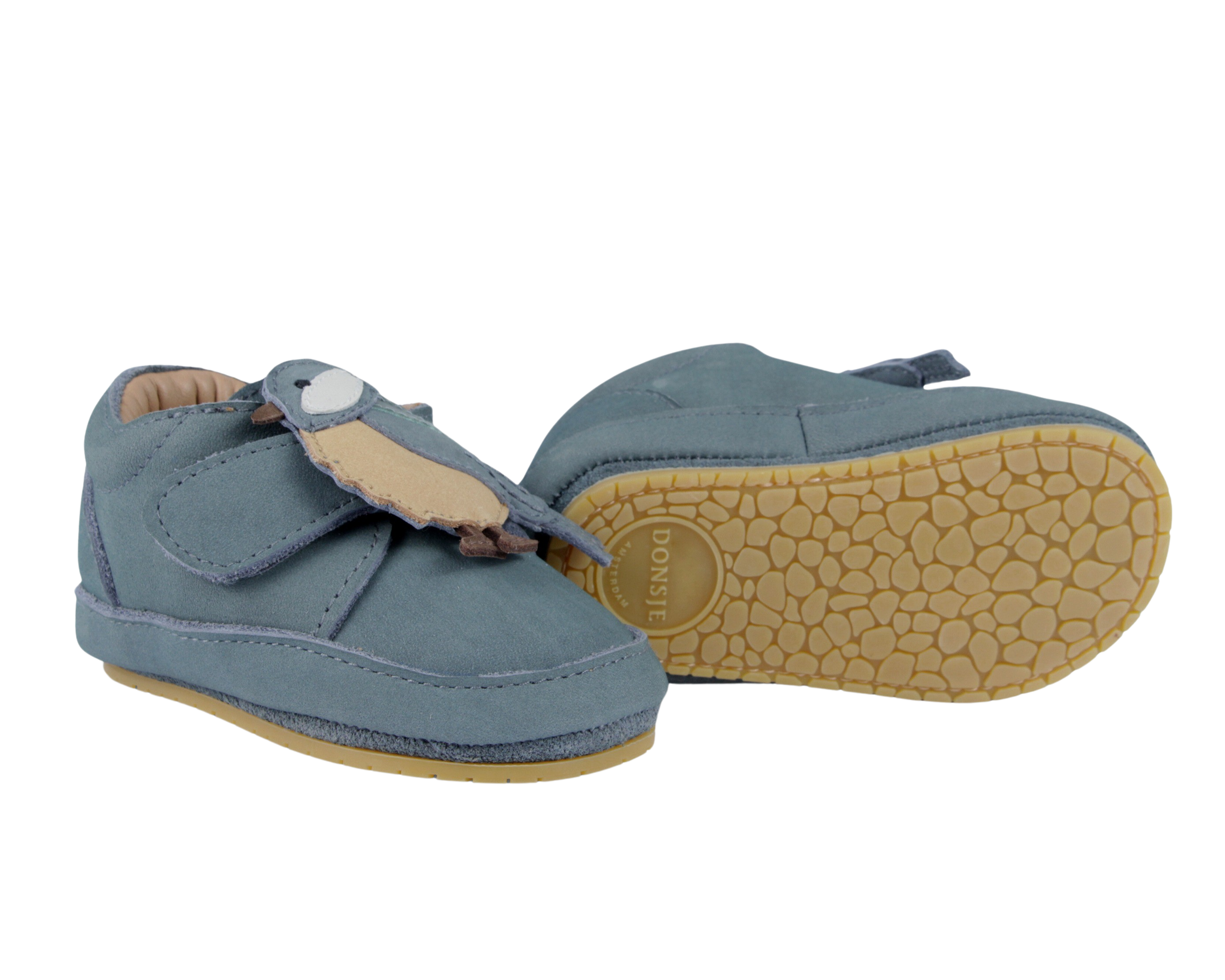 Niek Sneakers | Chickadee | Petrol Nubuck